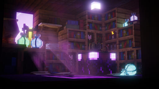 Render of an Enchantment Room